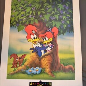Colorful Cartoon Vintage Art Print